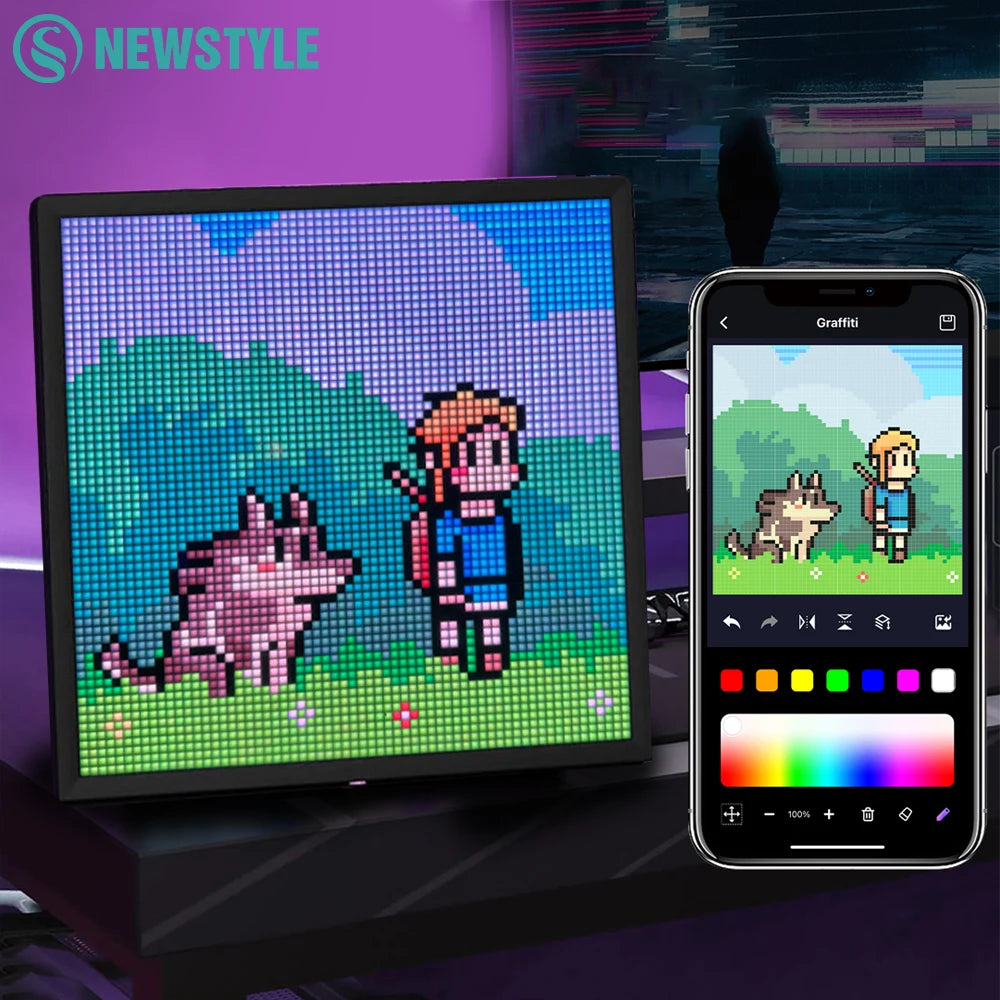 LED Pixel Art Display