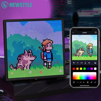 LED Pixel Art Display