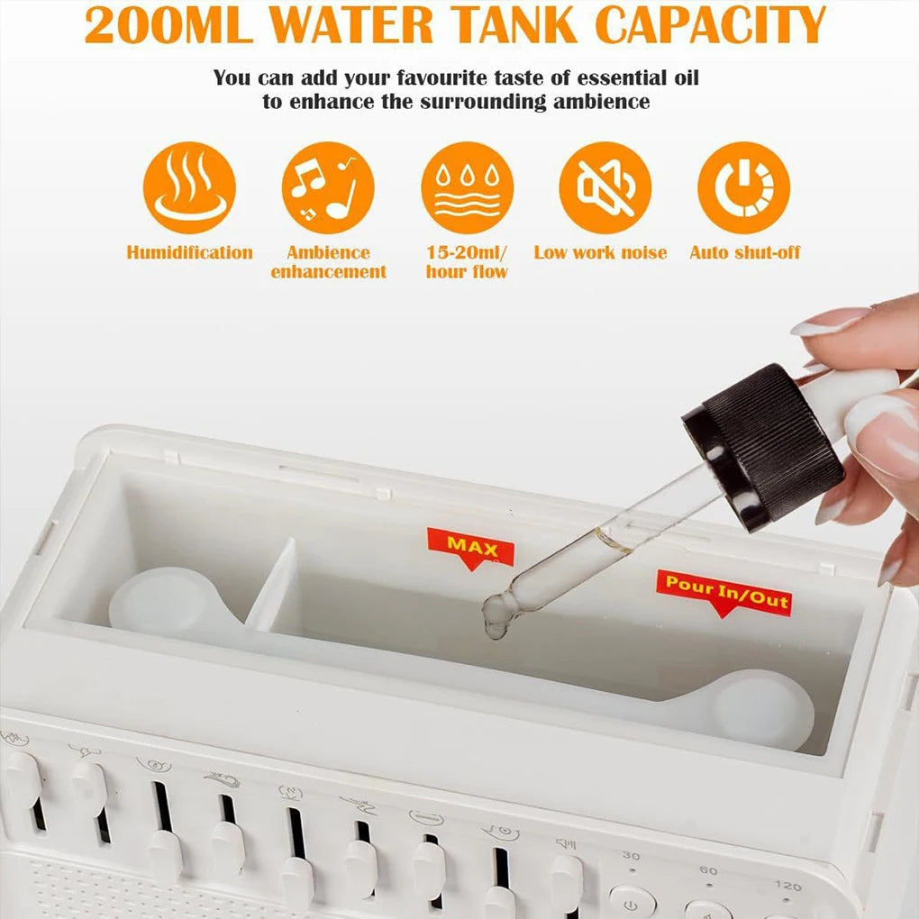 Bluetooth Speaker White Noise Sleep and Humidifier All-in-one