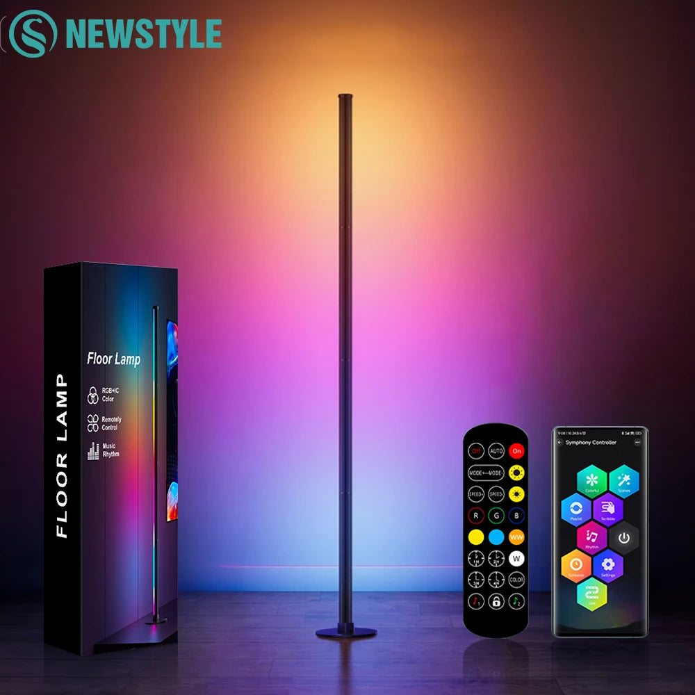 RGB Floor Lamp with Remote Control APP
