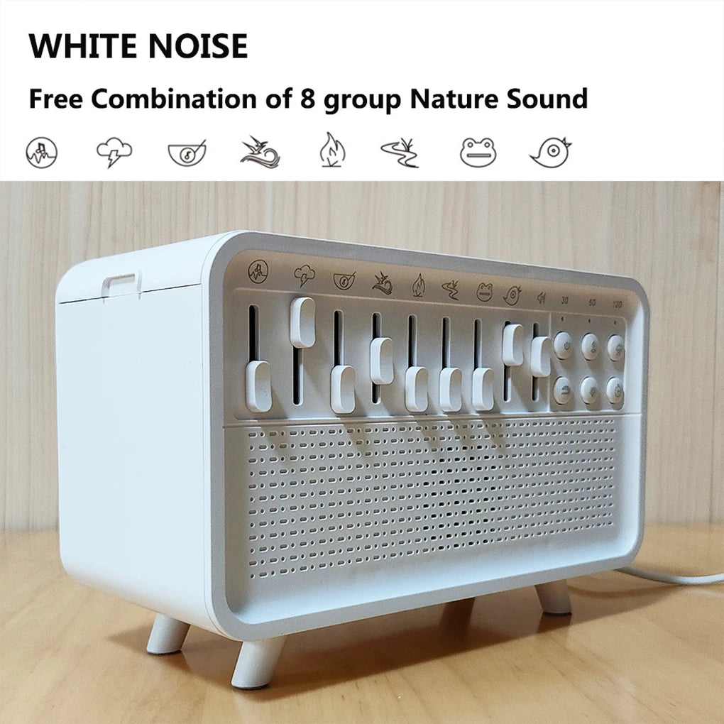 Bluetooth Speaker White Noise Sleep and Humidifier All-in-one