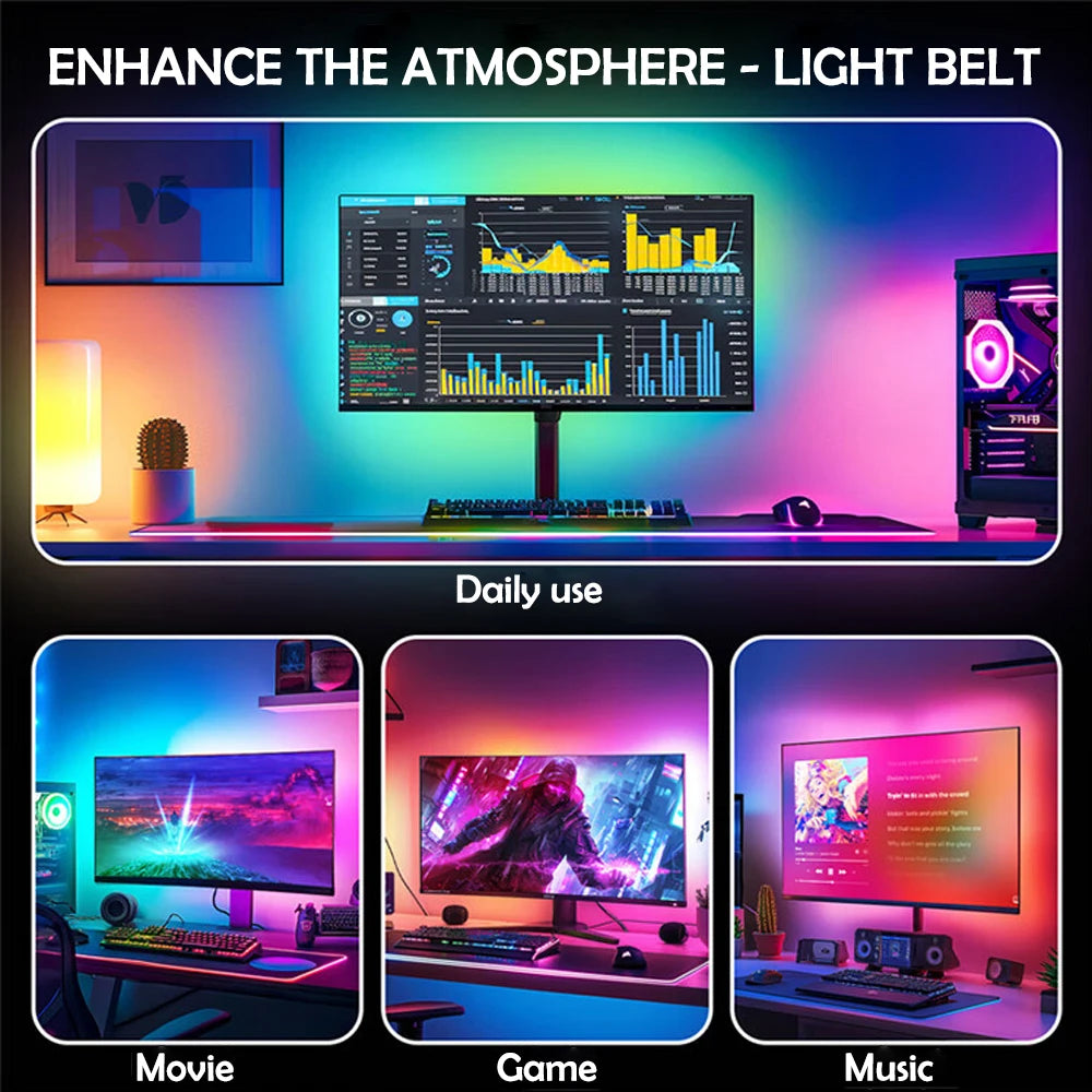 Gaming Light Strip Ambient Lighting